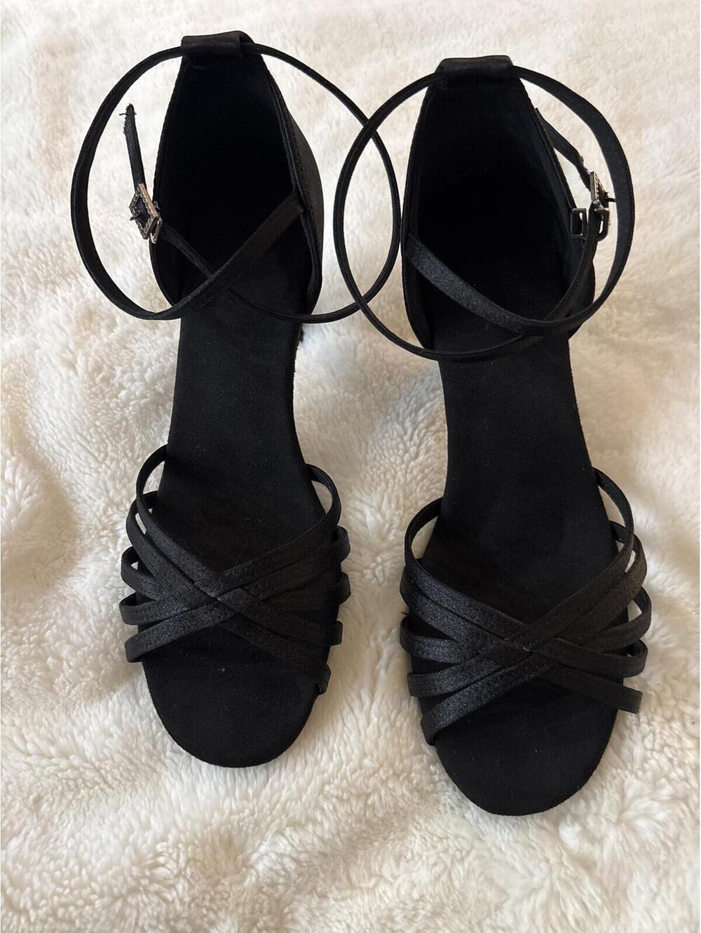 Women's Latin Salsa Dance Shoes Ballroom  Practice dancing ,Size 8.5